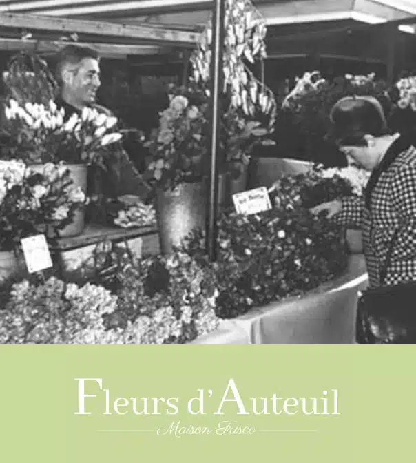 marché histoire de fleurs d'auteuil
